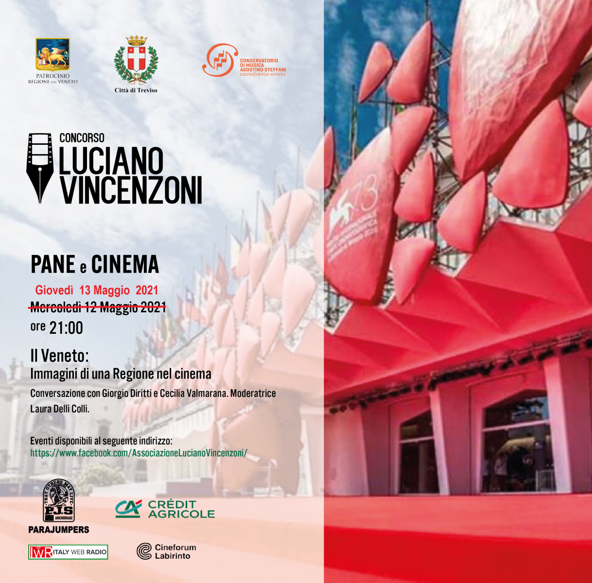 Il Veneto: immagini di una regione nel cinema. Giovedì 13 maggio ore 21.00